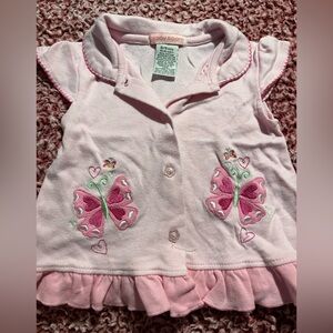 Vintage baby teddy boom top